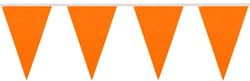 Brandvertragende Vlaggenlijn Oranje - 10m (PVC)