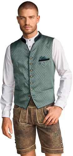 Trachtenvest Aleksandar Luxe Groen 