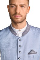 Trachtenvest Aiden Luxe Hellblau (detail)