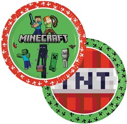 Minecraft Papieren Borden 8st - 23cm