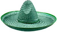 Sombrero Santiago Groen (detail)