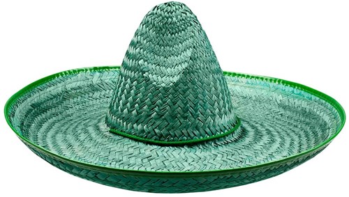 Sombrero Santiago Groen (detail)