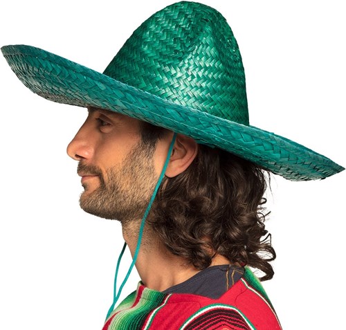 Sombrero Santiago Groen (zijkant)