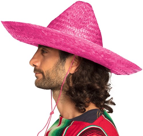 Sombrero Santiago Pink (zijkant)