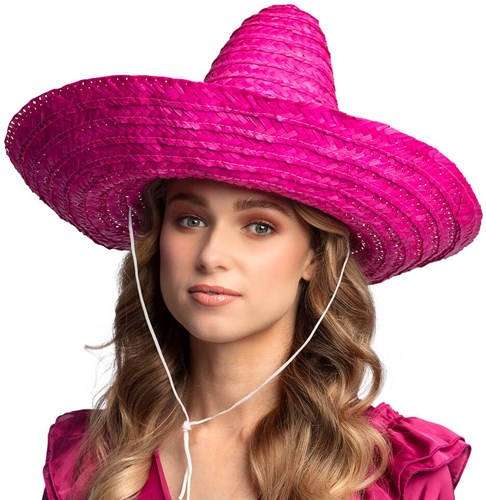 Sombrero Puebla Pink - 49cm