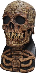 Aztec Skull Masker Latex Luxe