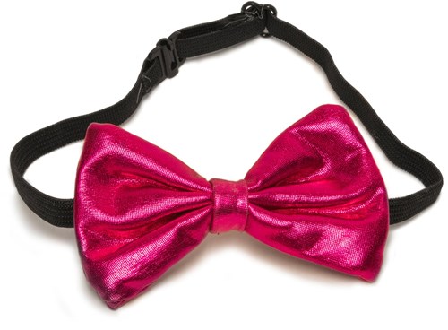 Strikje Metallic Pink 