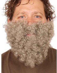 Baard kabouter kort grijs