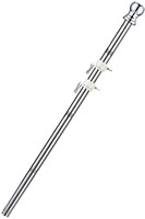 Vlaggenset Compleet incl Aluminium Muurhouder (vlaggenstok)