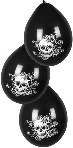 Ballonnen Day of the dead (6st)