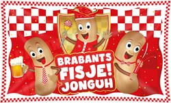 Gevelvlag Brabants Fisje - 90x150cm