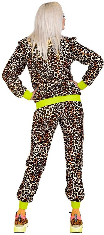 Fout Trainingspak Totally Panter (vrouw achterkant)