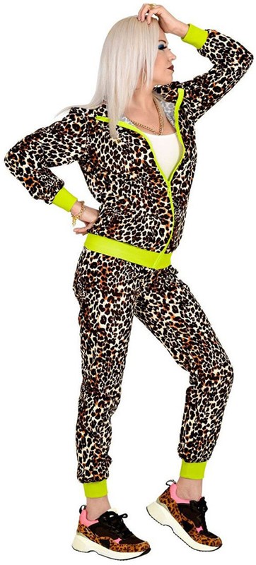 Fout Trainingspak Totally Panter (vrouw zijkant)