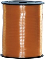 Präsent cadeaulint, polyester, oranje, 50 m spoel 3 mm Präsent cadeaulint, polyester, oranje, 50 m spoel 3 mm