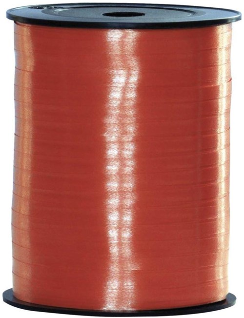 Cadeaulint Rood 5mm Breed, 500m op Rol