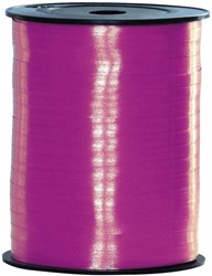 Cadeaulint Pink 5mm Breed, 500m op Rol