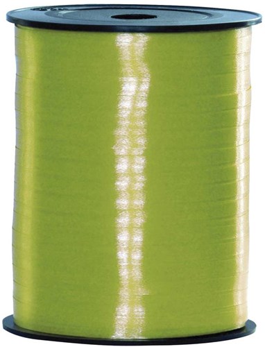 Cadeaulint Appeltjes Groen 5mm Breed, 500m op Rol