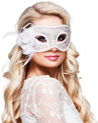 Oogmasker Mystique Wit