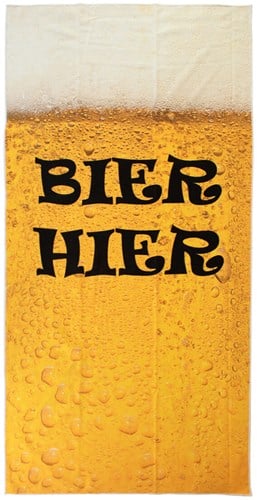 Bier Handdoek - 150x75cm