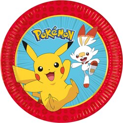 Bordjes Pokemon 23cm - 8st