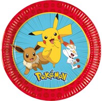 Bordjes Pokemon 20cm - 8st