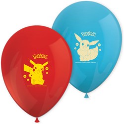 Ballonnen Pokemon - 8st