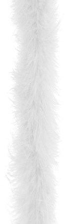 Boa Marabou Wit (2m)