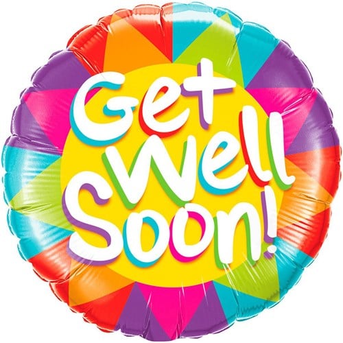 Folieballon Get Well Soon! (46cm)