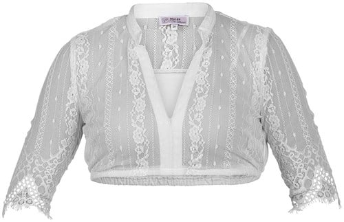 Dirndl Blouse Loretta-Linda Wit