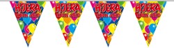 Vlaggenlijn Hoera Jarig 10mtr