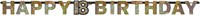 Letterslinger 18 Sparkling Celebrations Silver & Gold (2,1m.)