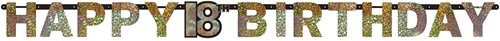 Letterslinger 18 Sparkling Celebrations Silver & Gold (2,1m.)