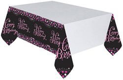 Tafelkleed Birthday Sparkling Celebrations Pink - 137x259cm