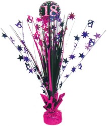 Tafeldeco 18 Jaar Sparkling Celebrations Pink