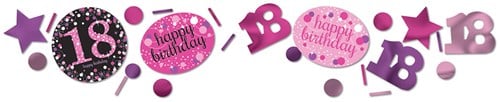 Confetti 18 Sparkling Celebrations Pink - 34gr