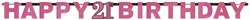 Letterslinger 21 Sparkling Celebrations Pink