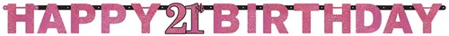 Letterslinger 21 Sparkling Celebrations Pink