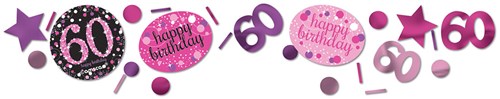 Confetti 60 Sparkling Celebrations Pink - 34gr