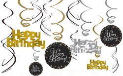 Hangdeco Happy Birthday Sparkling Celebrations