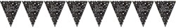 Vlaggenlijn Happy Birthday Sparkling Celebrations Silver & Gold (4m)