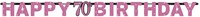 Letterslinger 70 Sparkling Celebrations Pink