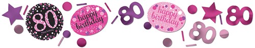Confetti 80 Sparkling Celebrations Pink - 34gr