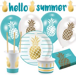 Zomer Feestpakket Ananas (51 stuks)