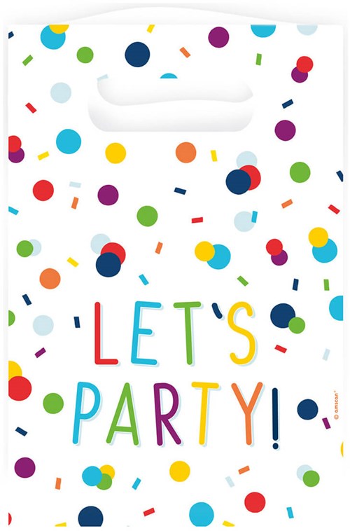 Feestpakket Confetti Birthday (60 stuks) (uitdeelzakjes)
