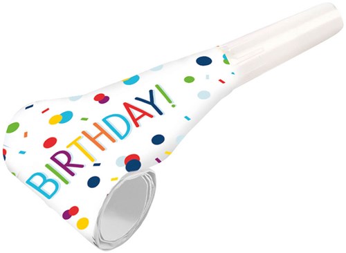 Feestpakket Confetti Birthday (60 stuks) (roltongen)