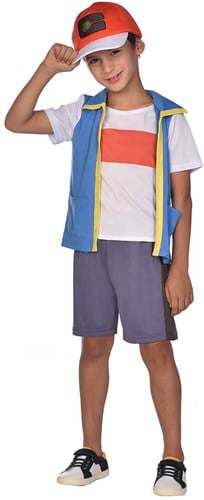 Ash Ketchum Kostuum Kind - Pokemon ™