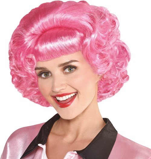 Grease Pruik Frenchy Pink - Grease ™