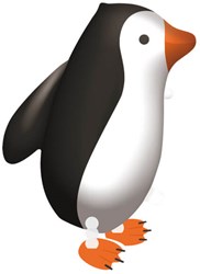 Airwalker Pinguin Ballon (57x47cm)