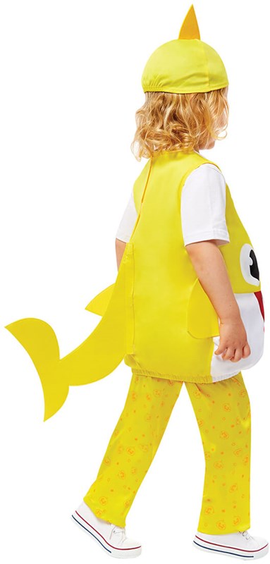 Kostuum Baby Shark ™- Baby Shark Geel (achterkant)