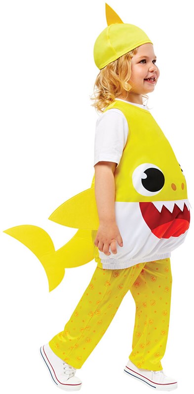 Kostuum Baby Shark ™- Baby Shark Geel (zijkant)